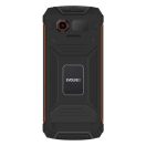 Evolveo Strongphone Z6 mobiltelefon készülék, fekete/narancs