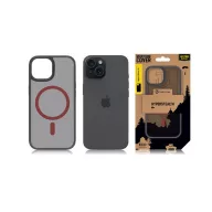   Tactical MagForce Hyperstealth 2.0 Apple iPhone 15 magsafe tok, fekete/piros