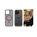 Tactical MagForce Hyperstealth 2.0 Apple iPhone 15 Pro Max magsafe tok, fekete/piros