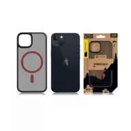   Tactical MagForce Hyperstealth 2.0 Apple iPhone 13 magsafe tok, fekete/piros