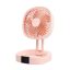Hordozható ventilátor, rózsaszín (933)