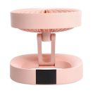 Hordozható ventilátor, rózsaszín (933)