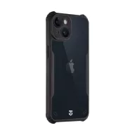   Tactical Quantum Stealth Apple iPhone 14 hátlap tok, átlátszó/fekete
