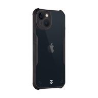   Tactical Quantum Stealth Apple iPhone 13 hátlap tok, átlátszó/fekete