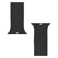   Tactical MagBand Apple Watch 42/44/45/49 mágneses szilikon szíj, fekete