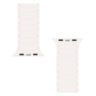   Tactical MagBand Apple Watch 42/44/45/49 mágneses szilikon szíj, fehér