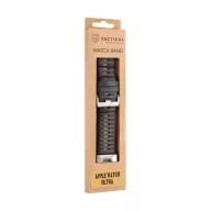   Tactical Tough Band Apple Watch Ultra mágneses szilikon szíj, fekete