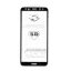 Samsung Galaxy A12 / A12 Nacho / M12 SM-A125F / A127F / M127F, Kijelzővédő fólia, ütésálló fólia (az íves részre is!), Tempered Glass (edzett üveg), fekete
