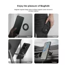 Nillkin Super Frosted Pro Poco F6 mágneses hátlap tok, fekete