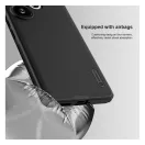 Nillkin Super Frosted Pro Poco F6 mágneses hátlap tok, fekete