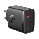 Baseus OS-Cube Pro töltő 2xUSB-AUSB-C + USB-A, 65W, fekete