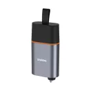 Baseus Sharp Tool biztonsági kalapács, ablakbetörés+biztonsági öv vágás fekete