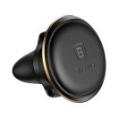 Baseus Magnetic Air Vent mágneses autós telefon tartó szellőzőnyílásba, arany