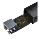 Baseus Lite Series USB-A – RJ45 hálózati adapter, 100Mbps, fekete