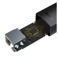   Baseus Lite Series USB-A – RJ45 hálózati adapter, 100Mbps, fekete