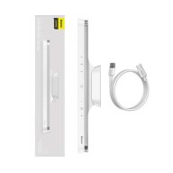   Baseus Magnetic Stepless Pro mágneses lámpa érintőpanellel, fehér