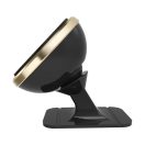 Baseus Mágneses autós tartó műszerfalra, arany