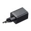 Baseus Super Si Pro gyorstöltő USB-A+ USB-AUSB-C, 30W, fekete