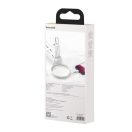 Baseus USB-C / Lightning töltő- és adatkábel, nagy sűrűségű fonott, 20 W, PD, 2 m, fehér