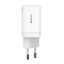Baseus Super Si Pro gyorstöltő USB-A+ USB-AUSB-C, 30W, fehér