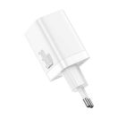 Baseus Super Si Pro gyorstöltő USB-A+ USB-AUSB-C, 30W, fehér