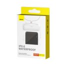 Baseus AquaGlide vízálló telefontok, fehér