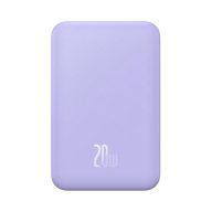 Baseus Mágneses Mini Powerbank, 5000mAh, 20W, lila
