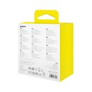 Baseus Mágneses Mini Powerbank, 5000mAh, USB-C, 20W, fehér