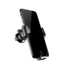 Baseus Gravitációs autós tartó szellőzőrácsra, fekete