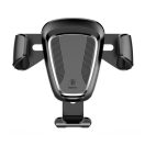 Baseus Gravitációs autós tartó szellőzőrácsra, fekete