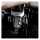 Baseus Gravitációs autós tartó szellőzőrácsra, fekete