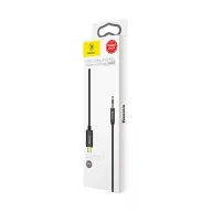   Baseus Yiven USB-C / 3,5 mm-es mini jack audio kábel, 1,2 m, fekete