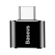 Baseus USB-USB-C 2.4A adapter, fekete