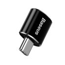 Baseus USB-USB-C 2.4A adapter, fekete