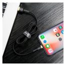 Baseus Cafule USB / Lightning töltő- és adatkábel, 2,4A, 1m, arany-fekete