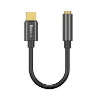 Baseus L54 USB-C audioadapter + 3,5 mm-es mini jack, fekete
