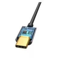 Baseus L54 USB-C audioadapter + 3,5 mm-es mini jack, fekete