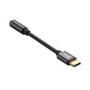 Baseus L54 USB-C audioadapter + 3,5 mm-es mini jack, fekete