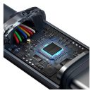 Baseus Crystal Shine USB-C / USB-C kábel, 100W, 2m, fekete