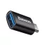 Baseus Ingenuity USB-C-USB-A OTG adapter, fekete