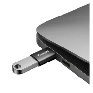 Baseus Ingenuity USB-C-USB-A OTG adapter, fekete