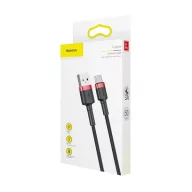   Baseus Cafule USB / USB-C töltő- és adatkábel, 2A, 2m, piros-fekete