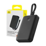   Baseus MagSafe Magnetic Mini Powerbank 10000mAh, USB-C, 30W, fekete
