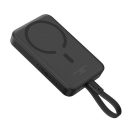 Baseus MagSafe Magnetic Mini Powerbank 10000mAh, USB-C, 30W, fekete