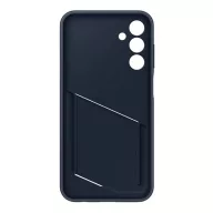   Samsung Galaxy Card Slot A15 4G/5G kártyatartós gyári hátlap tok, kártyatartós gyári hátlap tok, kék/fekete