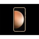 Samsung Galaxy Silicone S23 FE gyári hátlap tok, barack/narancssárga