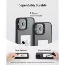 E-Ink okos telefontok, programozható NFC kijelzővel iPhone 13 Pro, fekete