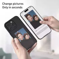   E-Ink okos telefontok, programozható NFC kijelzővel iPhone 13 Pro, ezüst