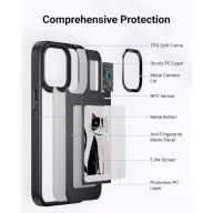   E-Ink okos telefontok, programozható NFC kijelzővel iPhone 13 Pro, ezüst