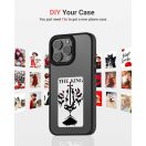 E-Ink okos telefontok, programozható NFC kijelzővel iPhone 14 Pro, fekete